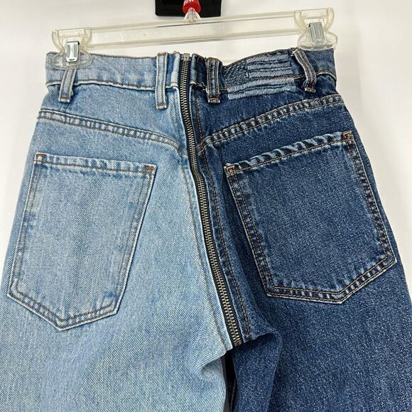 Revice Denim Revice Yin Yang Crops In Tokyo Wash Jeans Two-tone Denim 24 - Picture 3 of 14